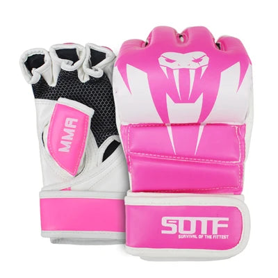 MMA Training Gloves – Open Palm | Sparring & Bag Work (Unisex)
