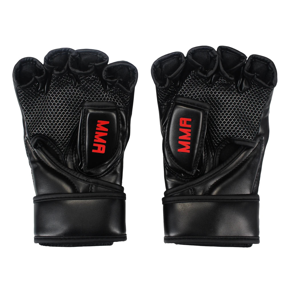 MMA Training Gloves – Open Palm | Sparring & Bag Work (Unisex)