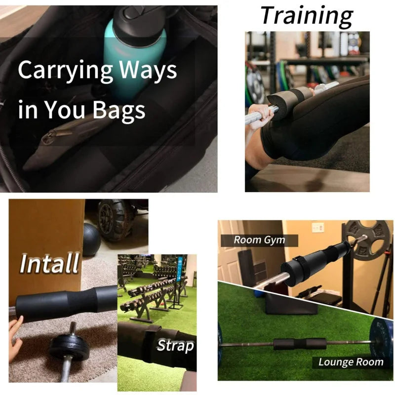 Hip Thrust Barbell Pad – Squat & Shoulder Protection