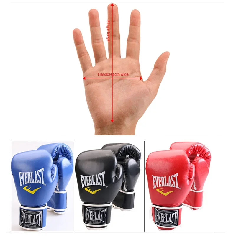 Everlast Training Boxing Gloves (6oz–12oz) – Free Shipping