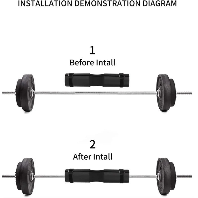 Hip Thrust Barbell Pad – Squat & Shoulder Protection