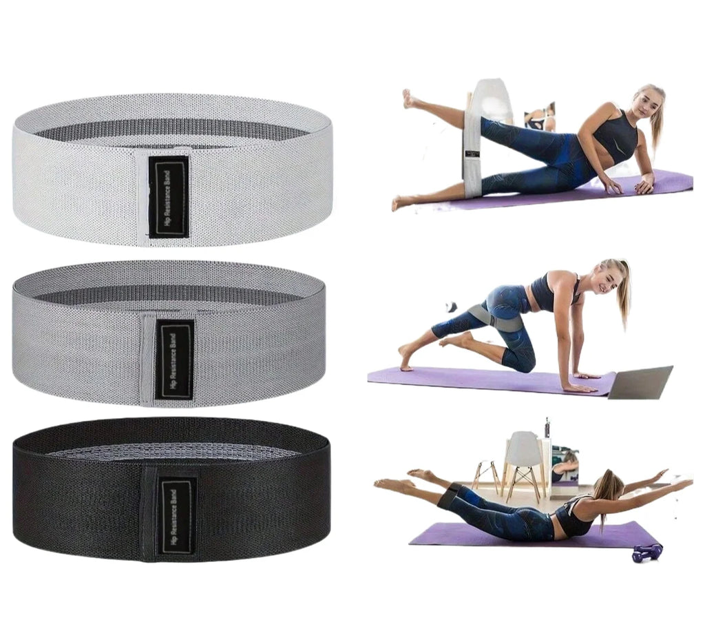 Fabric Resistance Hip Band – Single or 3-Pack | Glutes & Legs