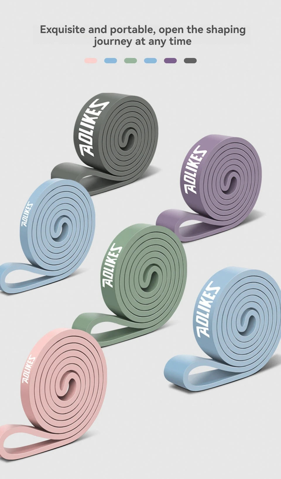 Premium Fabric Resistance Band (1 PC) – Home & Gym Training