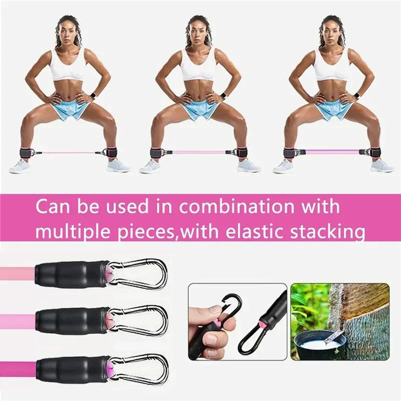 Ankle Straps Resistance Set – Buckles Only or Full Rope Kit