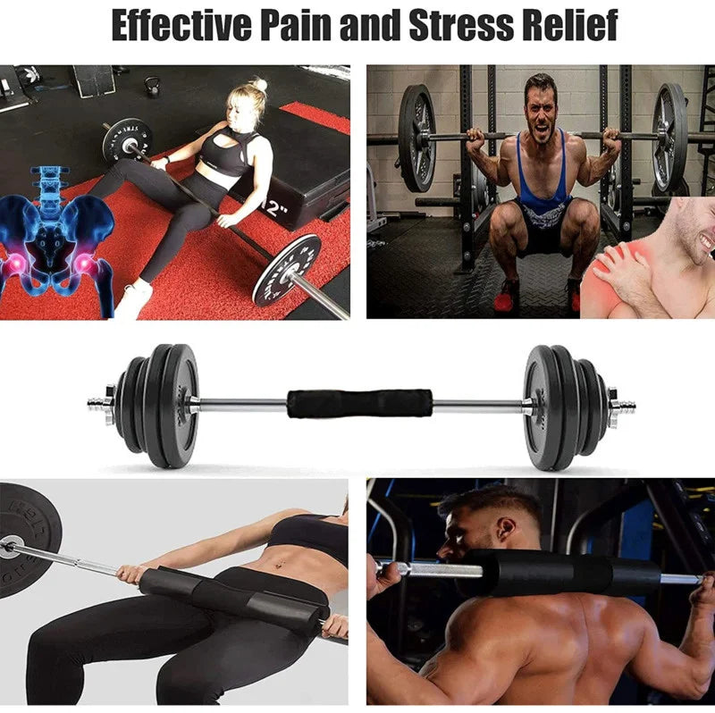 Hip Thrust Barbell Pad – Squat & Shoulder Protection