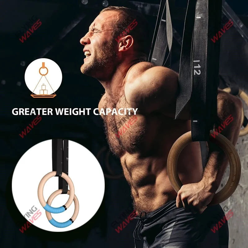 Calisthenics Gymnastic Rings PRO – Real Strength, Steel Core & Total Body Control Anywhere