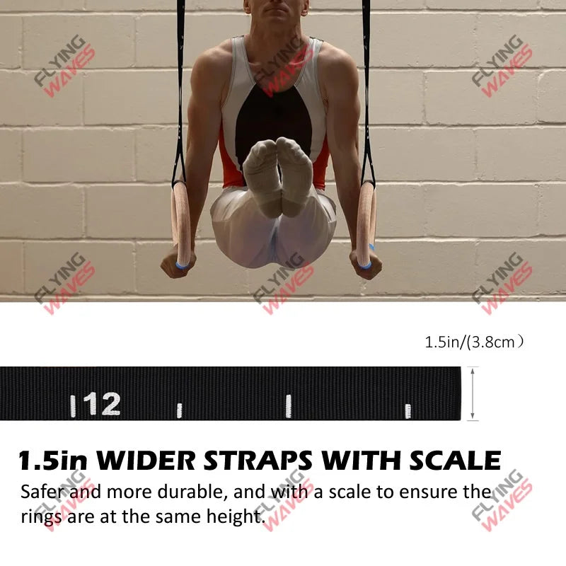 Calisthenics Gymnastic Rings PRO – Real Strength, Steel Core & Total Body Control Anywhere