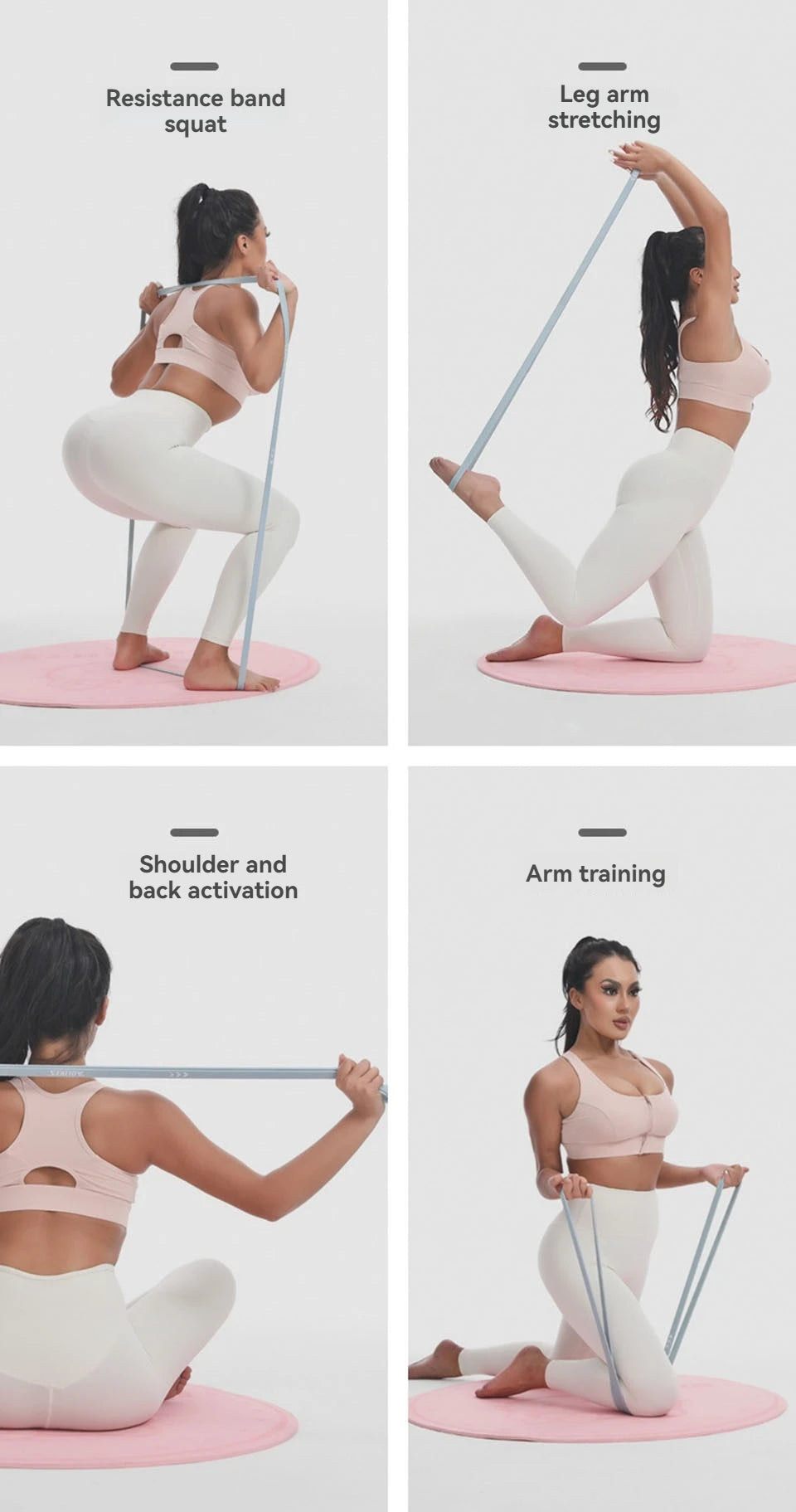 Premium Fabric Resistance Band (1 PC) – Home & Gym Training