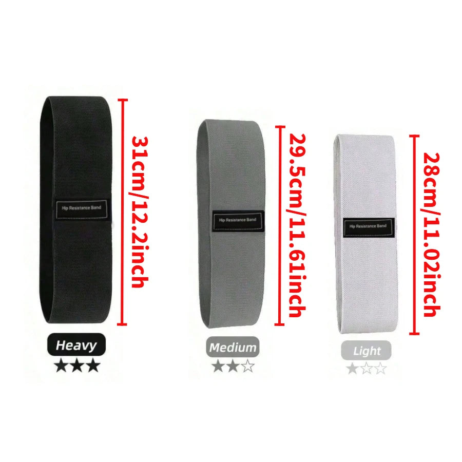 Fabric Resistance Hip Band – Single or 3-Pack | Glutes & Legs